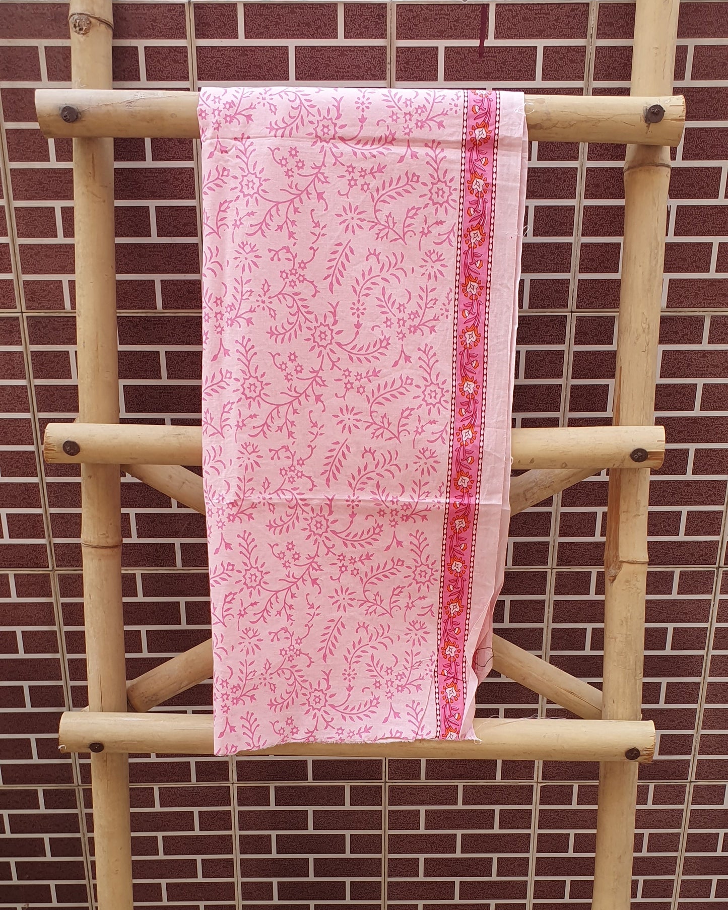 Pink Peach Suit with Cotton Dupatta CCSP-0004