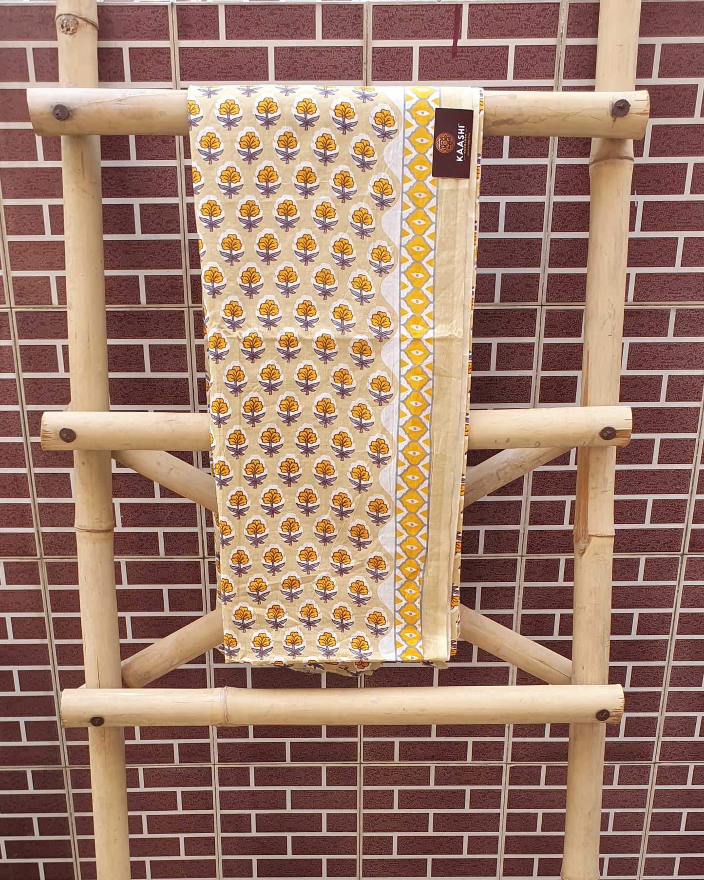 Tuscan Yellow Suit with Cotton Dupatta CCSP-0005
