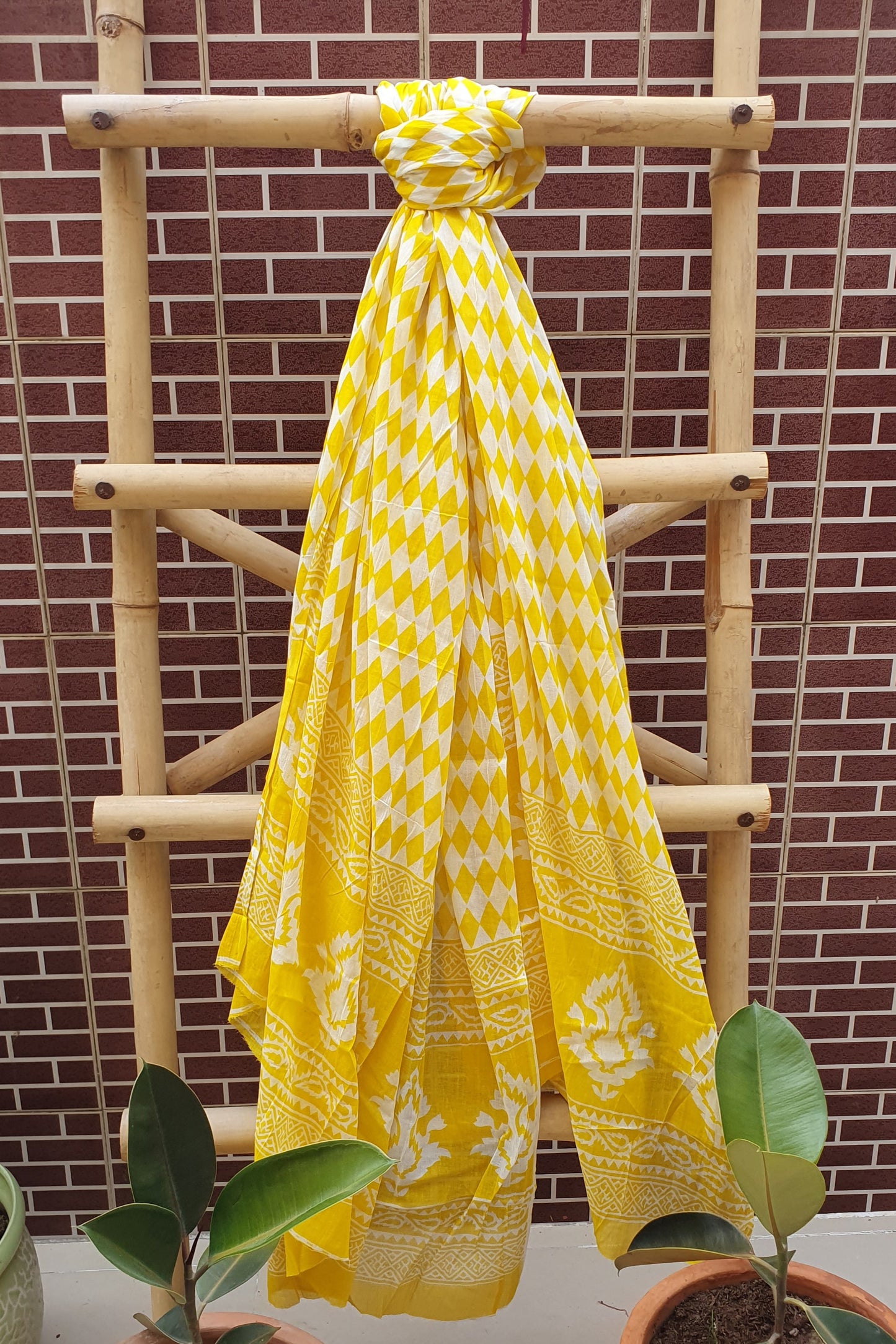 Yellow Cotton Suit CCSP-0008