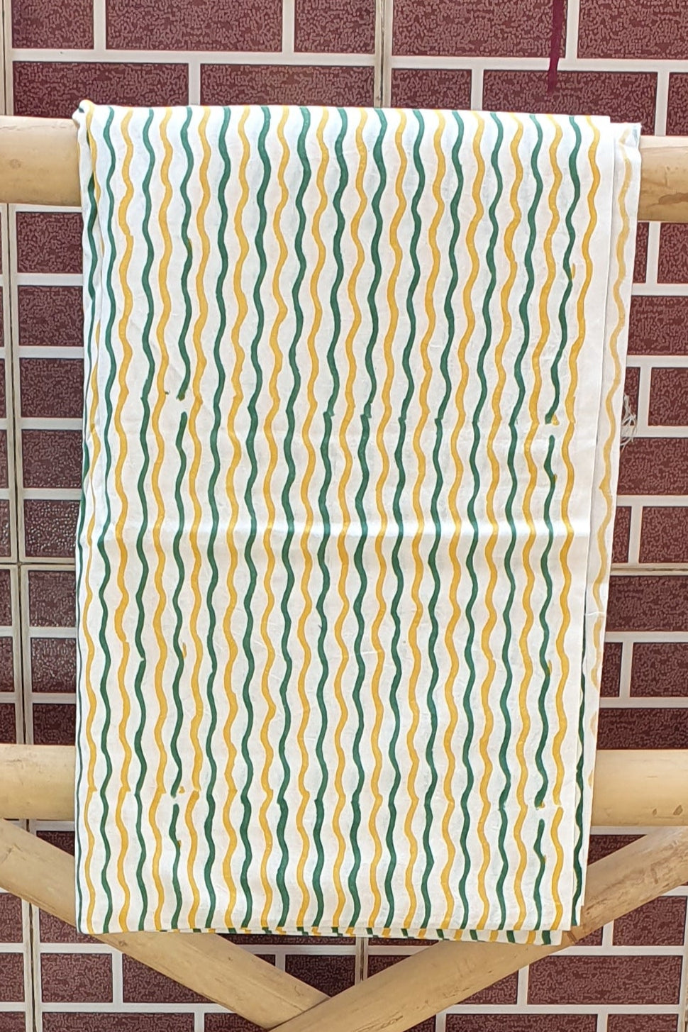 Jade Green Hand Block Print Chanderi Suit CHHB-0006