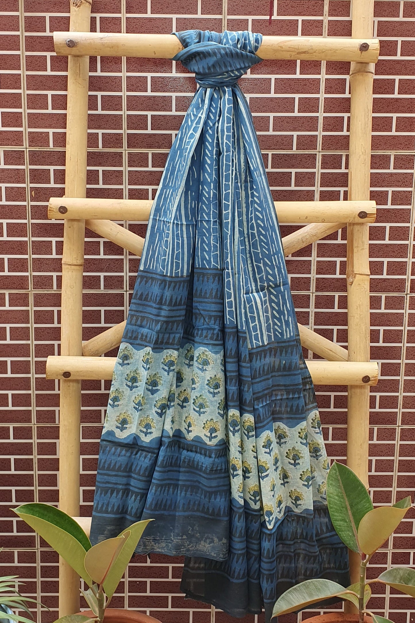 Ajrakh Hand Block Print Cotton Suit