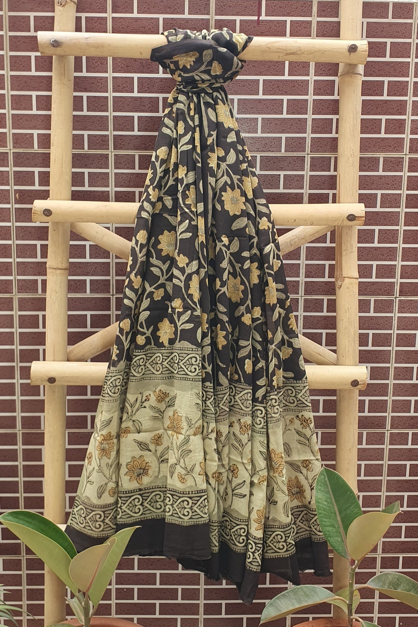 Ajrakh Hand Block Print Cotton Suit