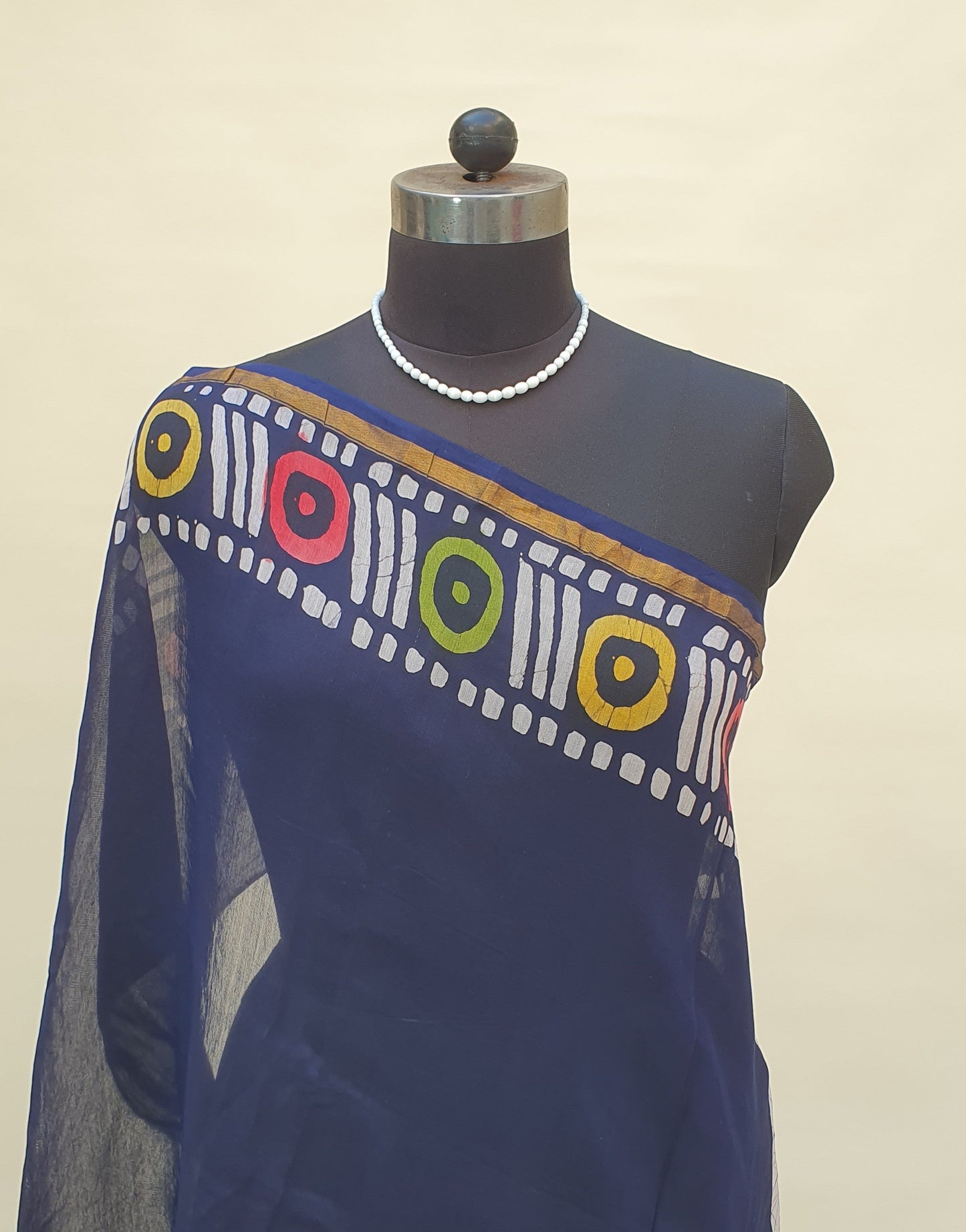 Chitrangan Dabu Chanderi Saree SCCH-0021