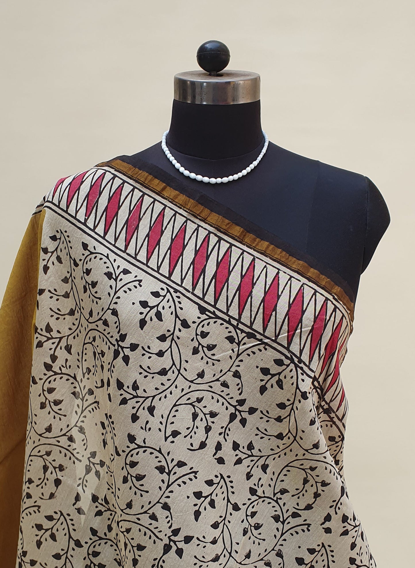 Kesarika Chanderi Saree SCCH-0033