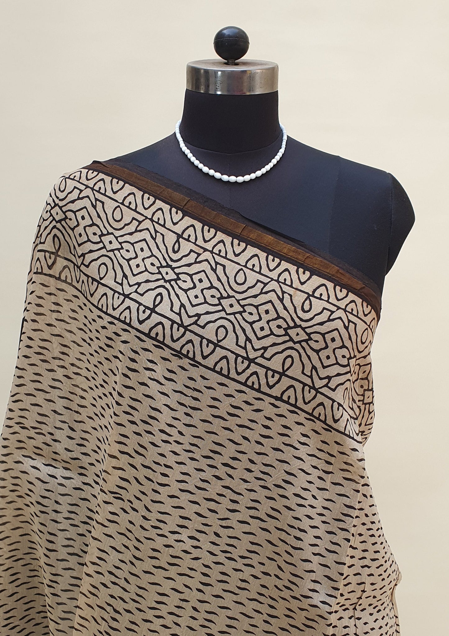 Shrijana Noir Chanderi Saree SCCH-0032