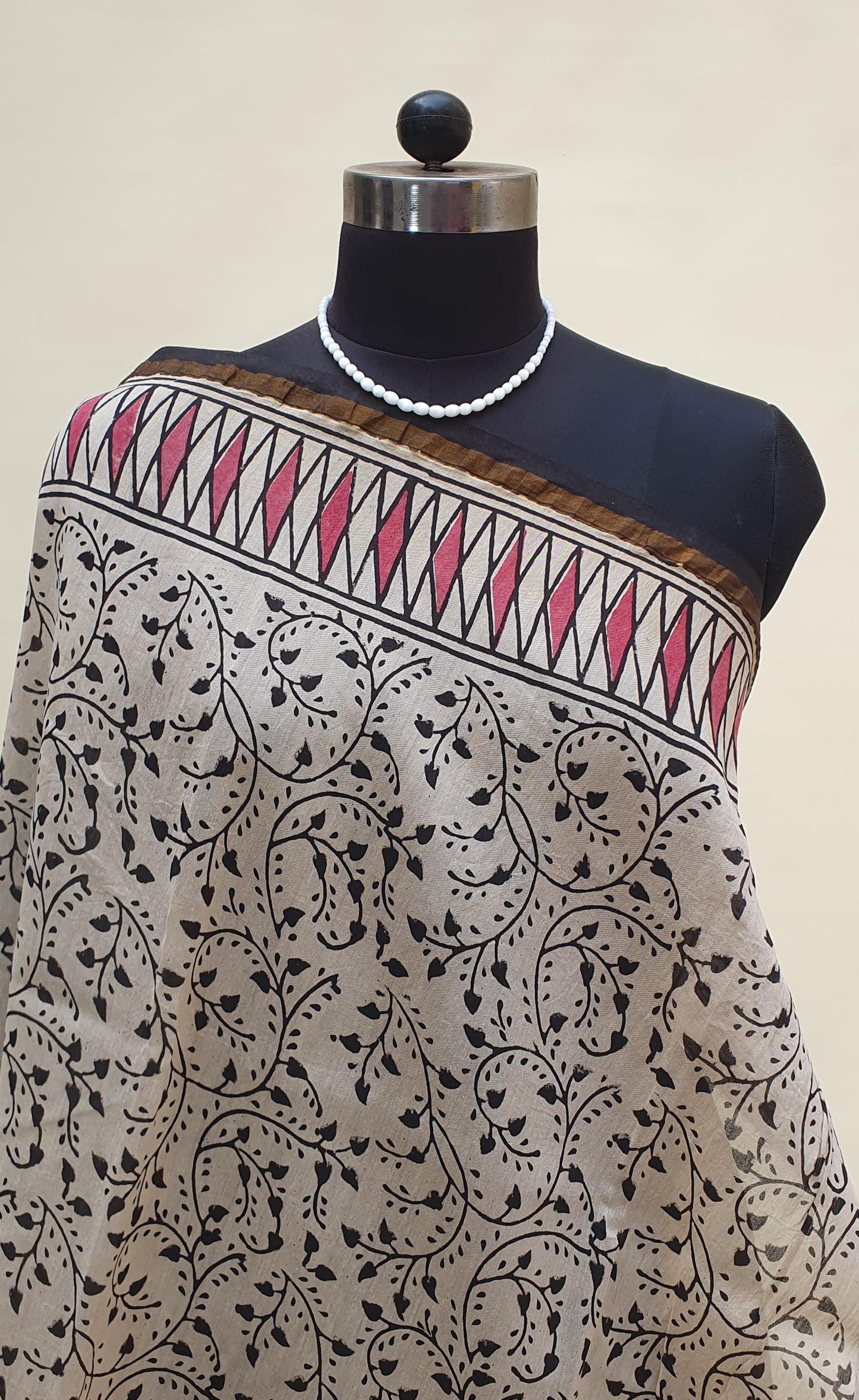 Taara Noir Chanderi Saree SCCH-0030