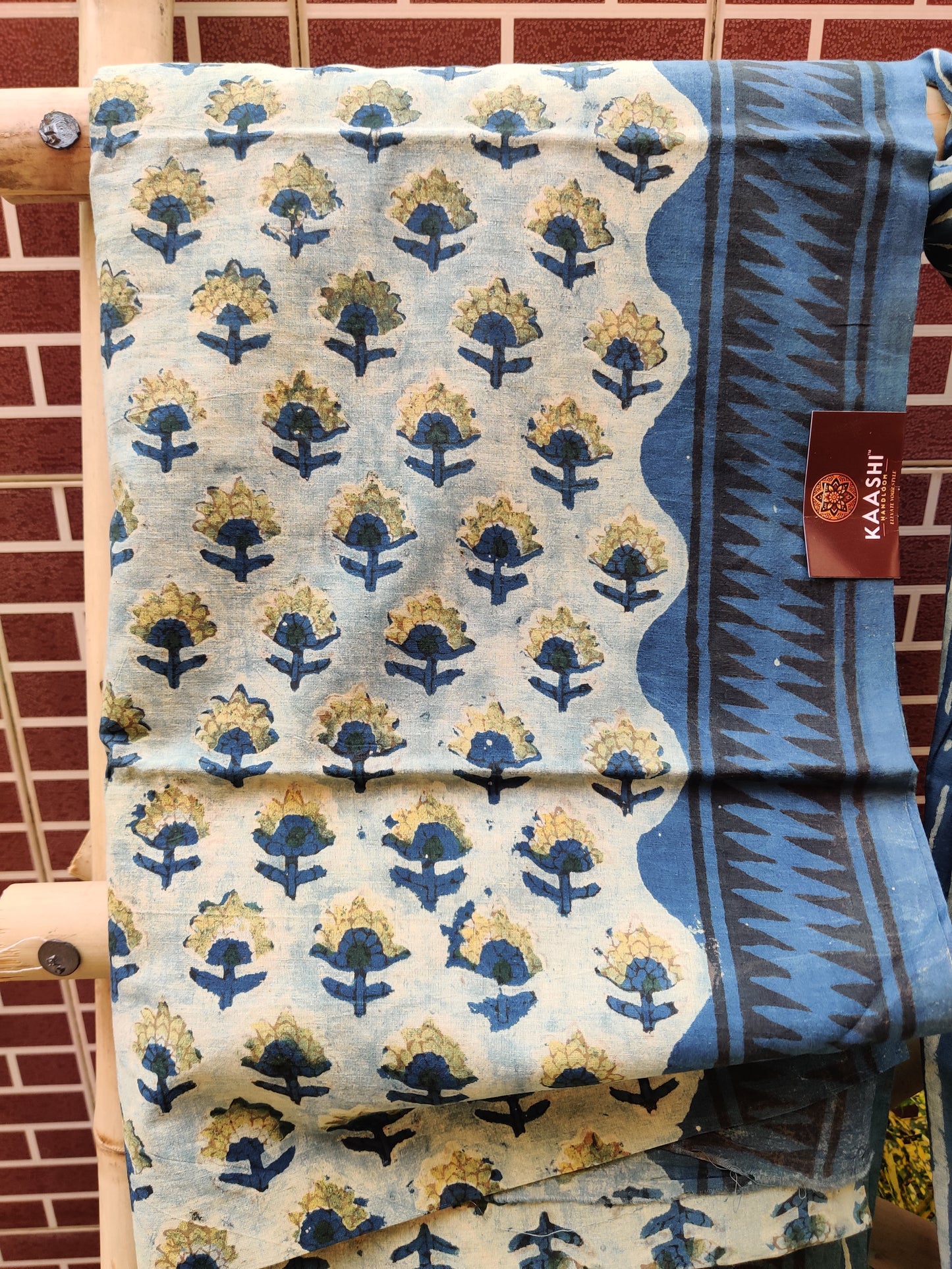 Blue Ajrakh HBP Cotton Suit CMAJ-0003