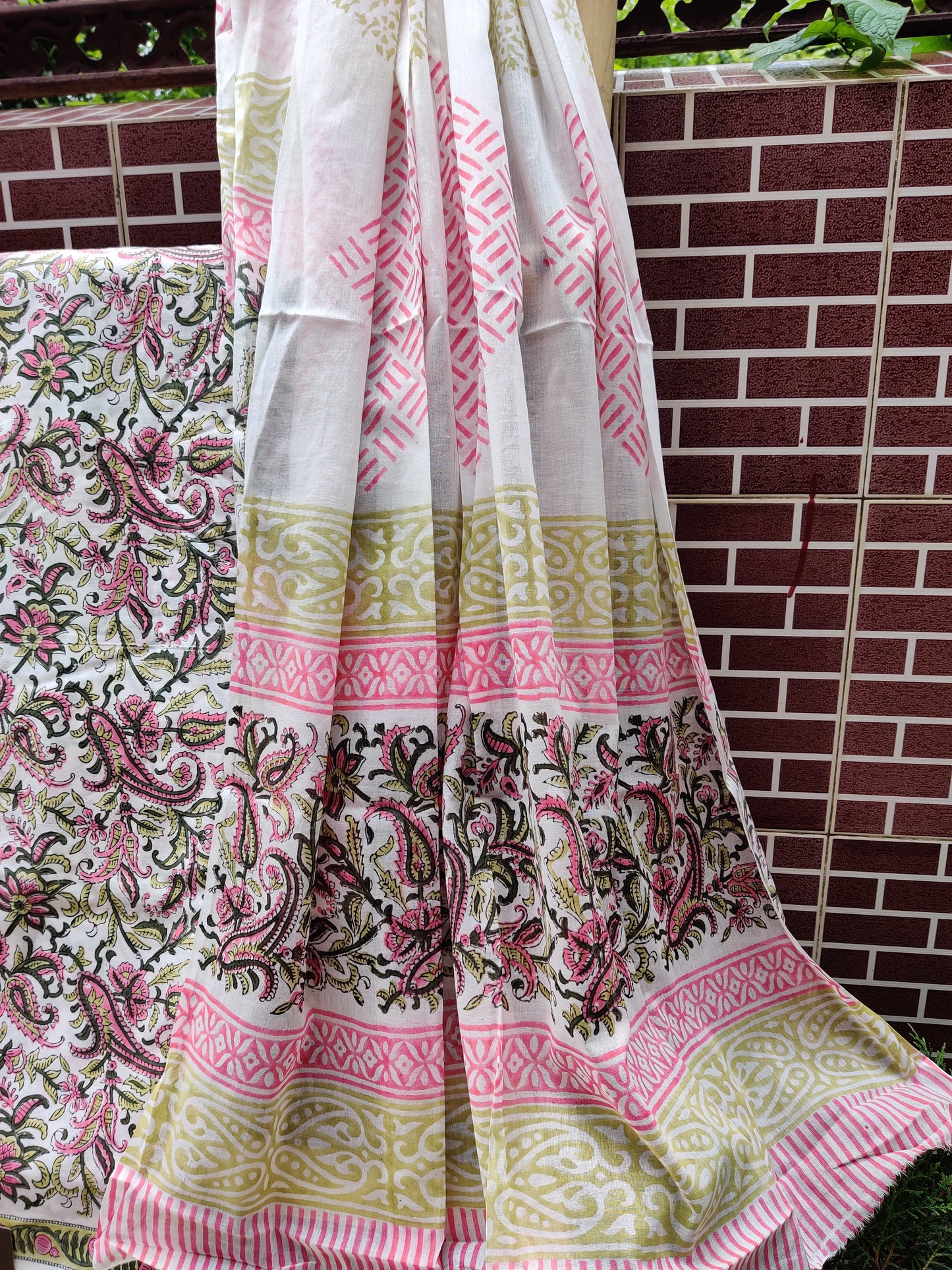 Pink HBP Cotton Suit with Mul Dupatta CMHB-0011
