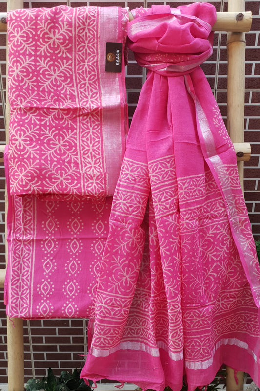 Magenta HBP Linen Suit LLHB-0006