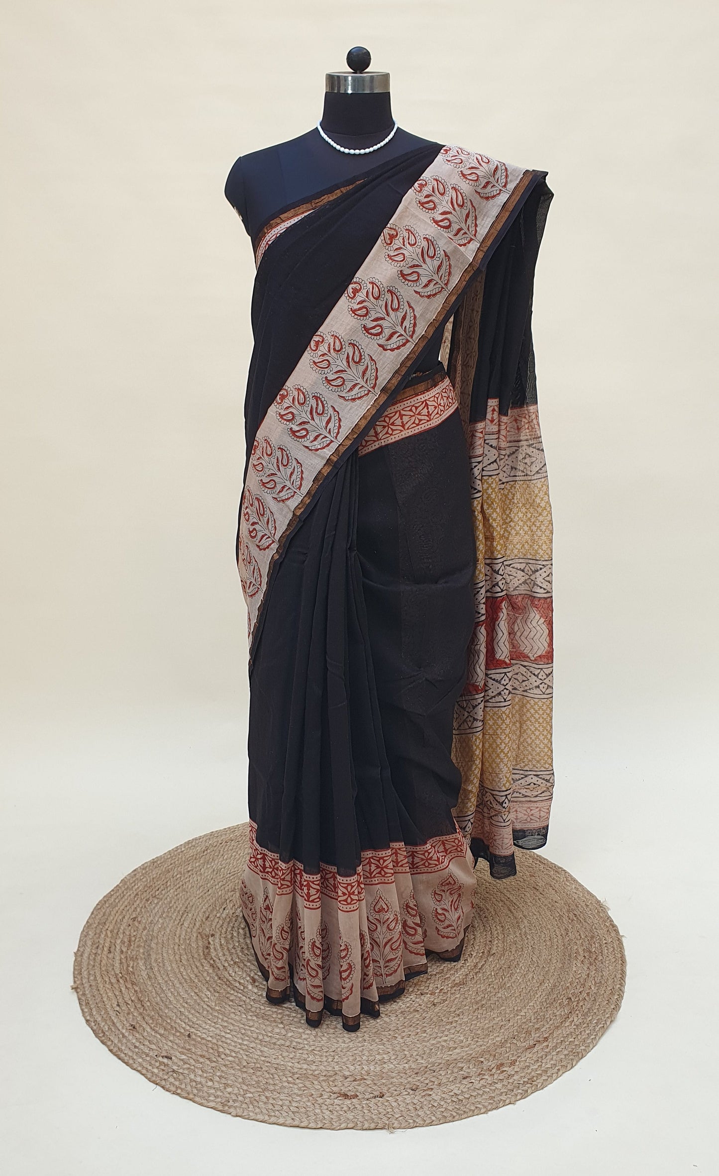 Amber Trails Chanderi Saree SCCH-0019