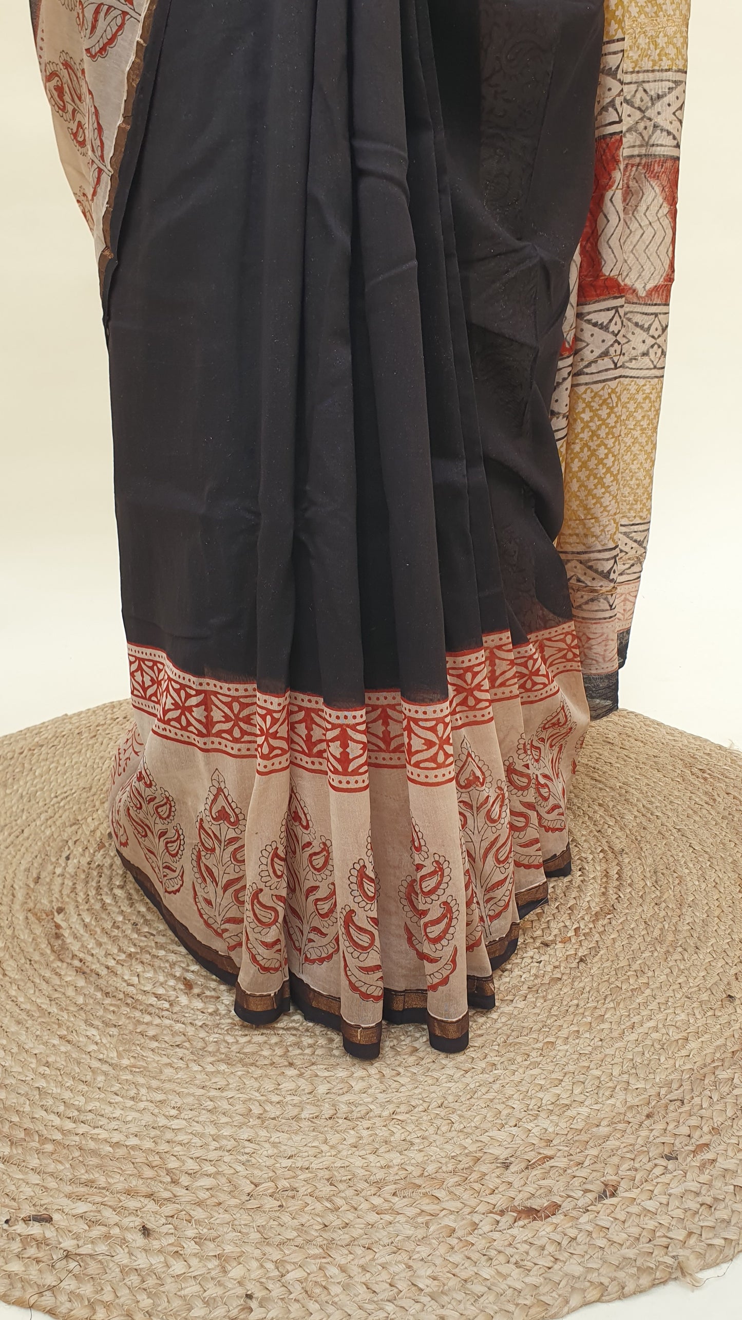 Amber Trails Chanderi Saree SCCH-0019