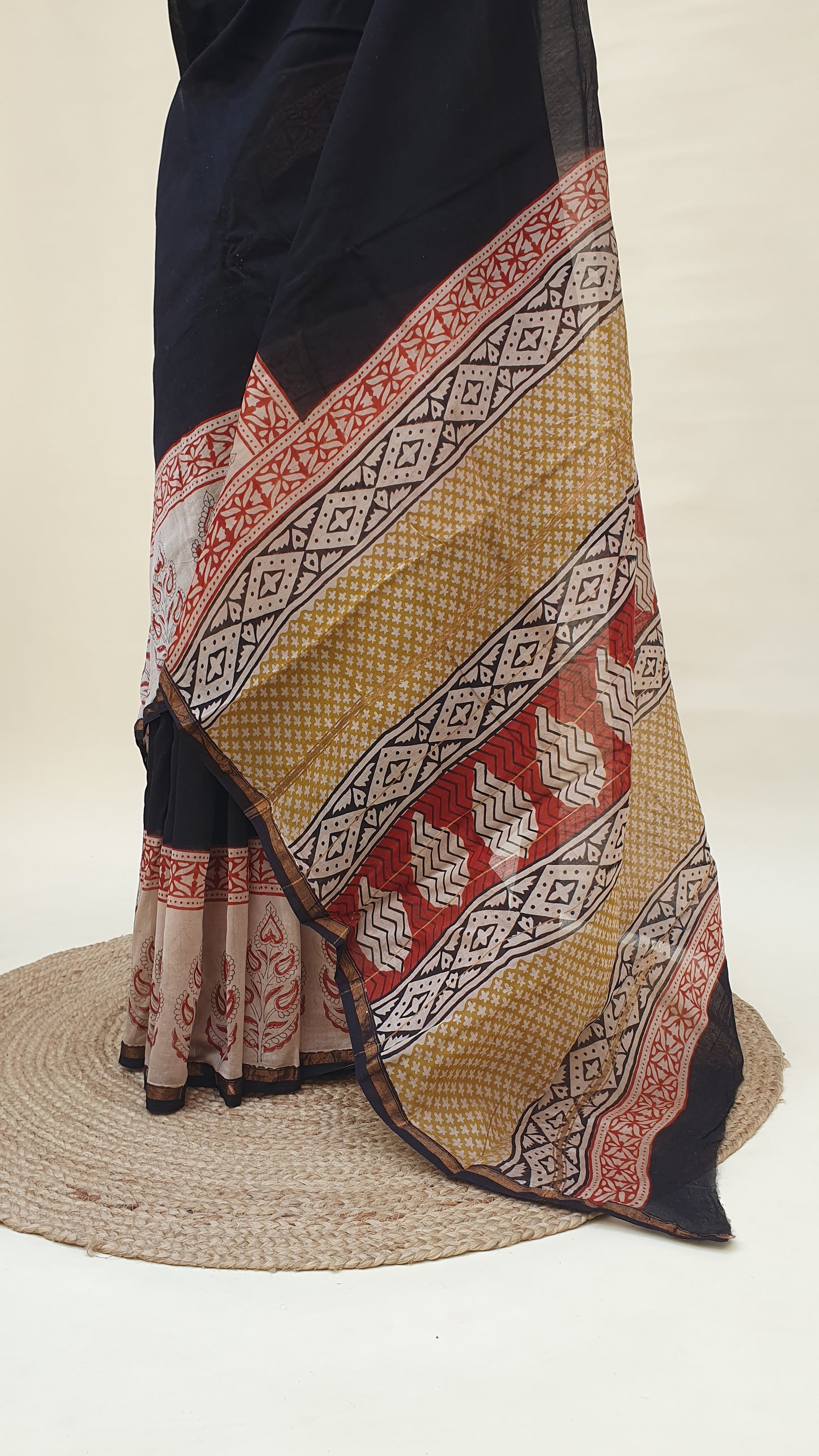 Amber Trails Chanderi Saree SCCH-0019