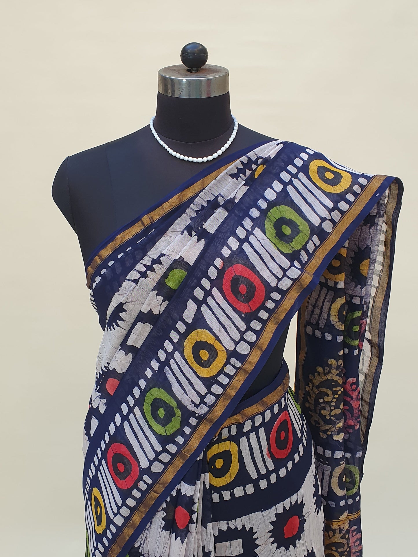 Chitrangan Dabu Chanderi Saree SCCH-0021