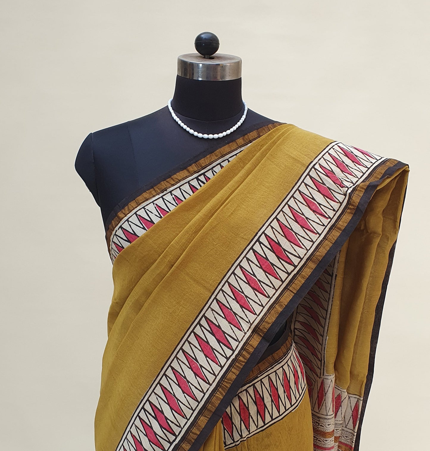 Kesarika Chanderi Saree SCCH-0033