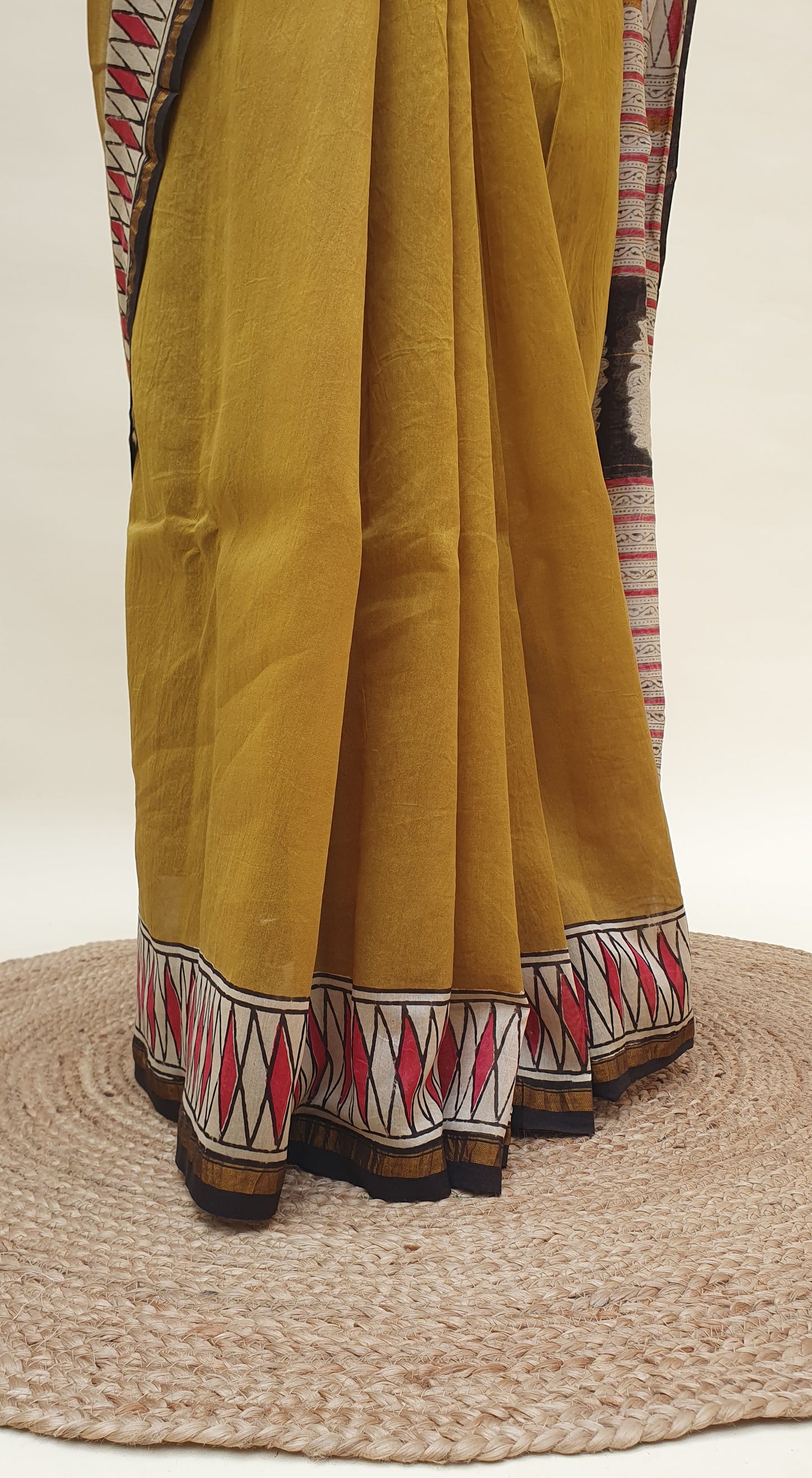 Kesarika Chanderi Saree SCCH-0033