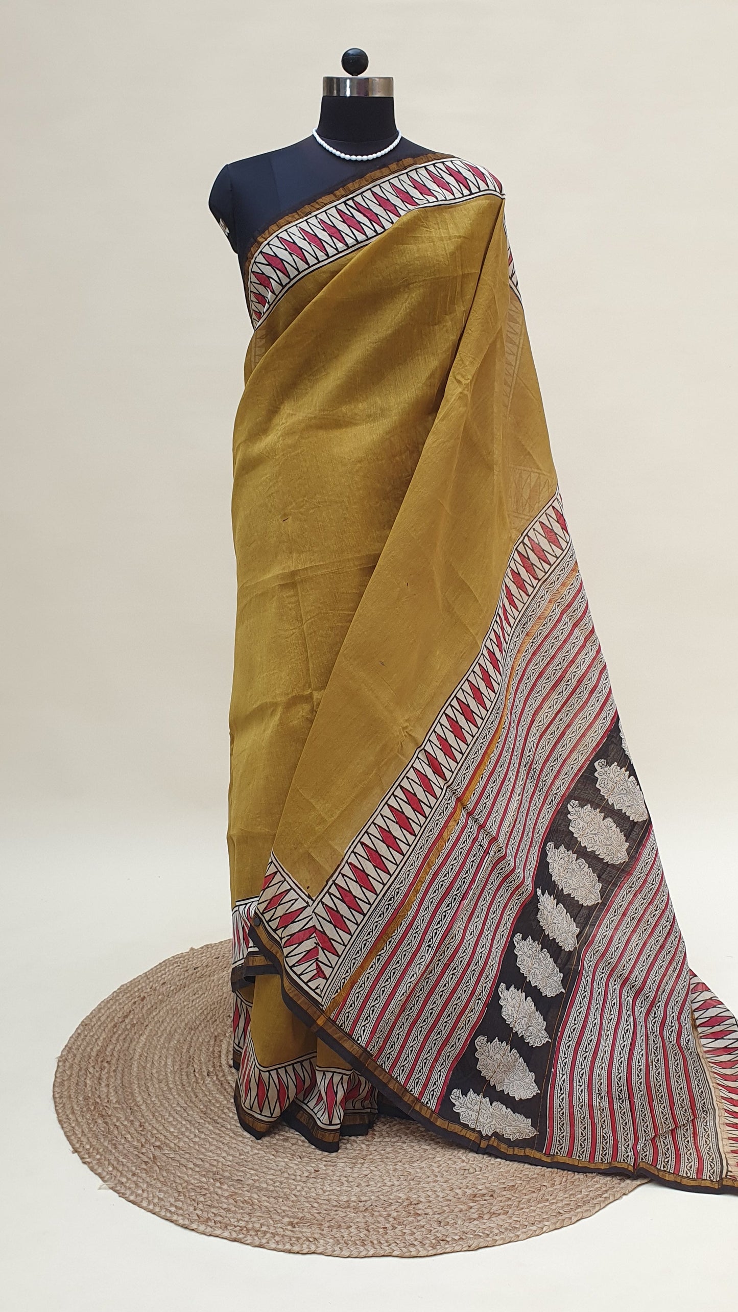 Kesarika Chanderi Saree SCCH-0033