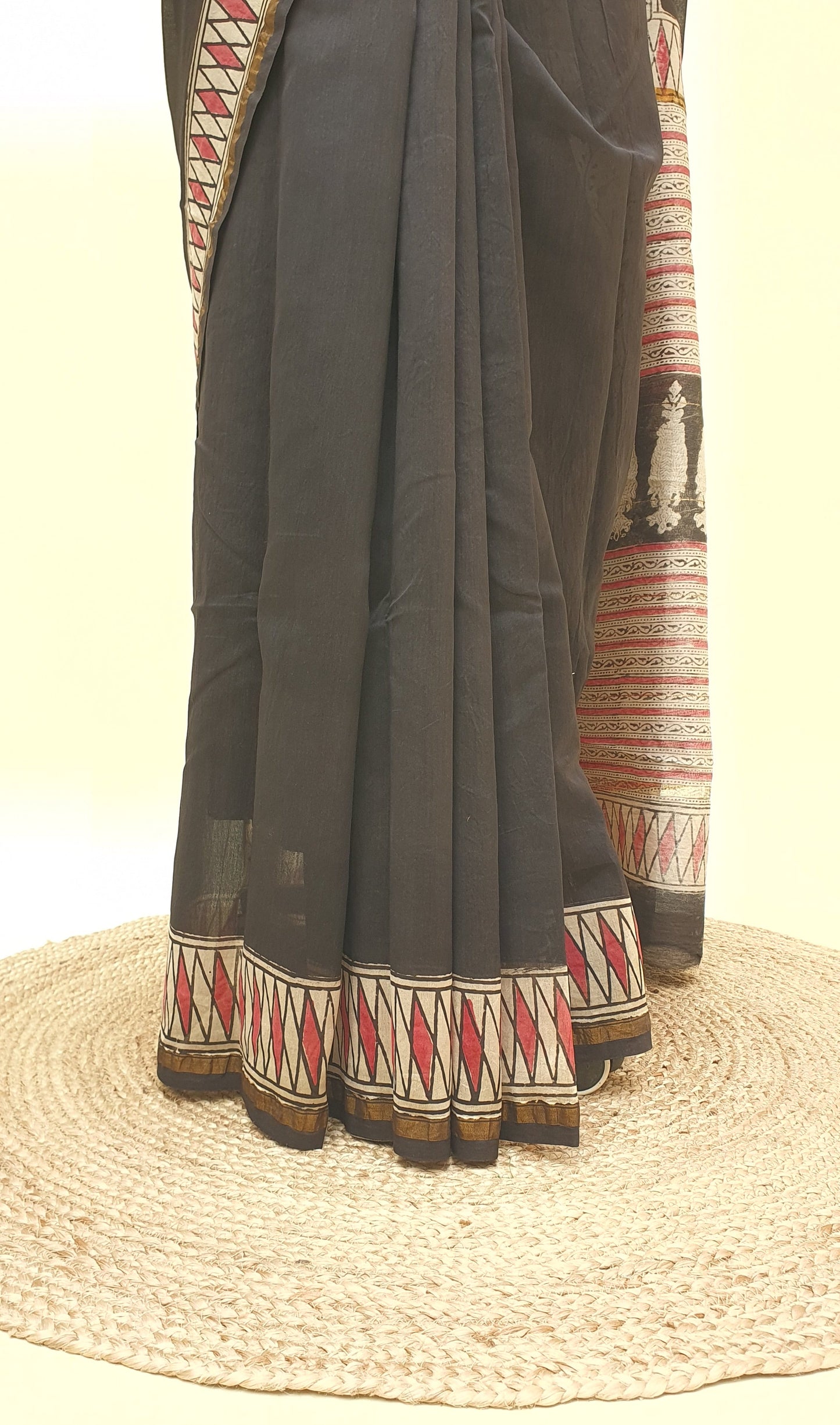 Taara Noir Chanderi Saree SCCH-0030