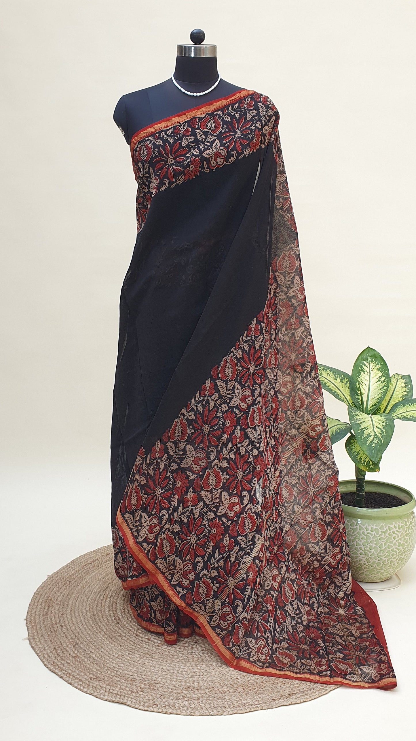 Rudrarekha Chanderi Saree SCCH-0036