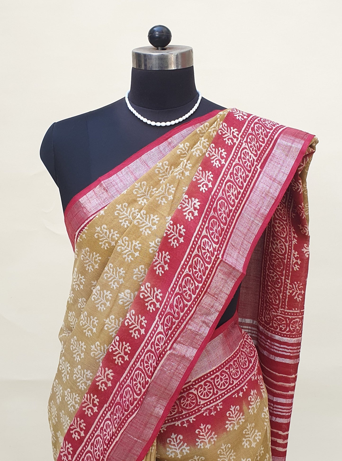 Kanak Aruna HBP Linen Saree | LNHB-0021