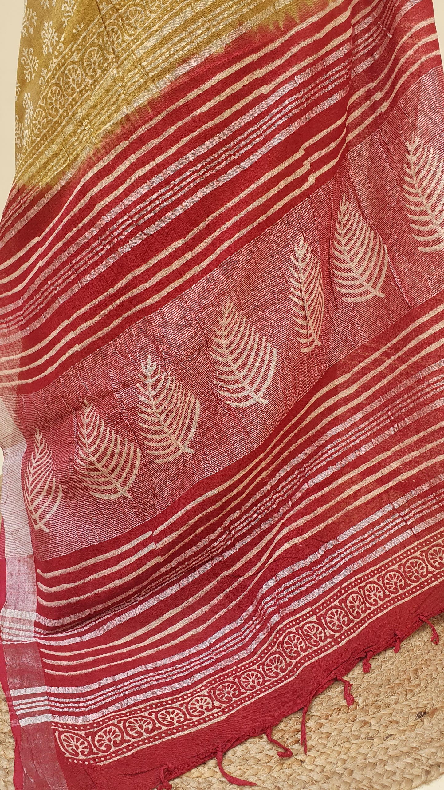Kanak Aruna HBP Linen Saree | LNHB-0021