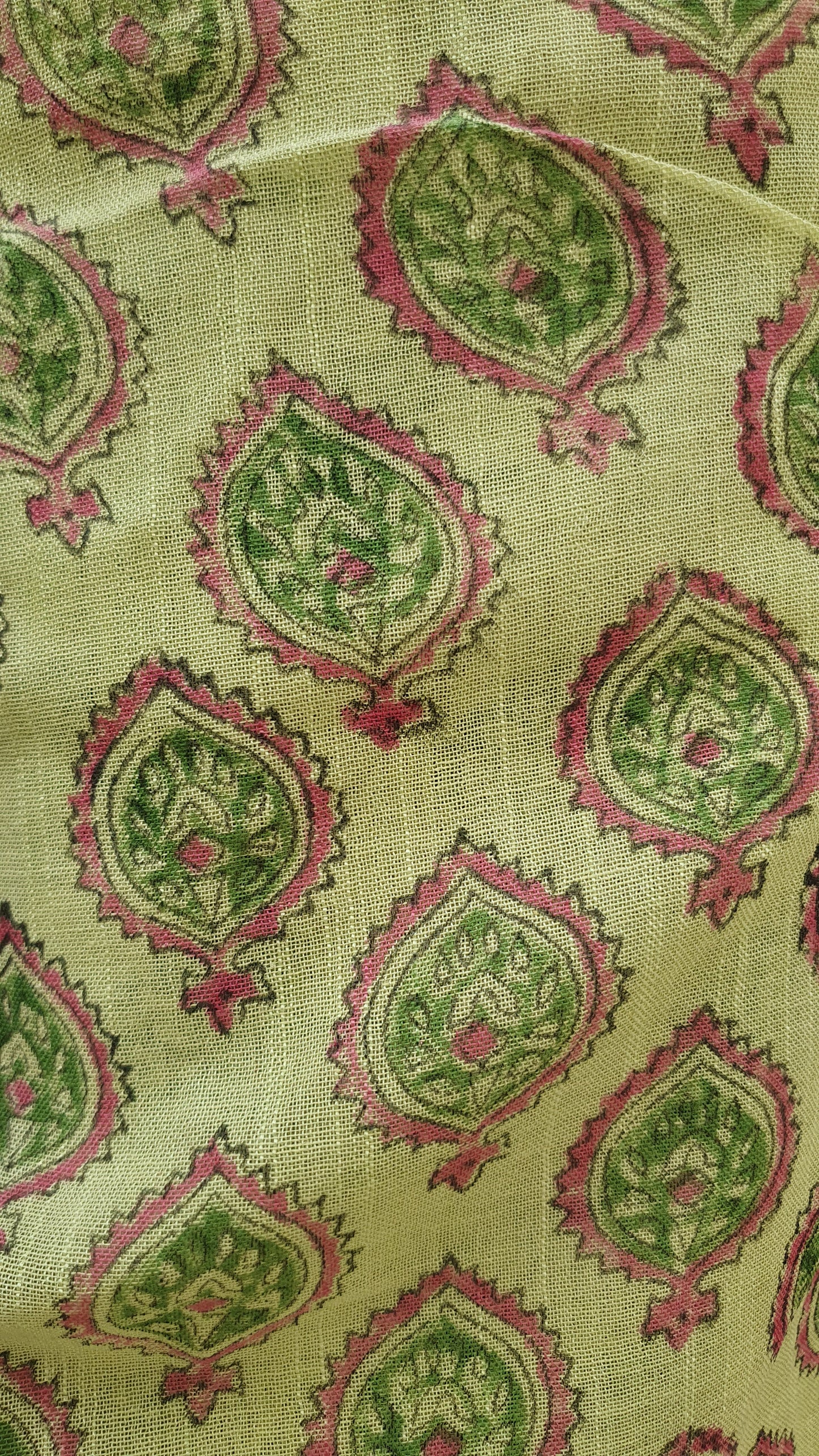 Shuka Varna HBP Linen Saree | LNHB-0022