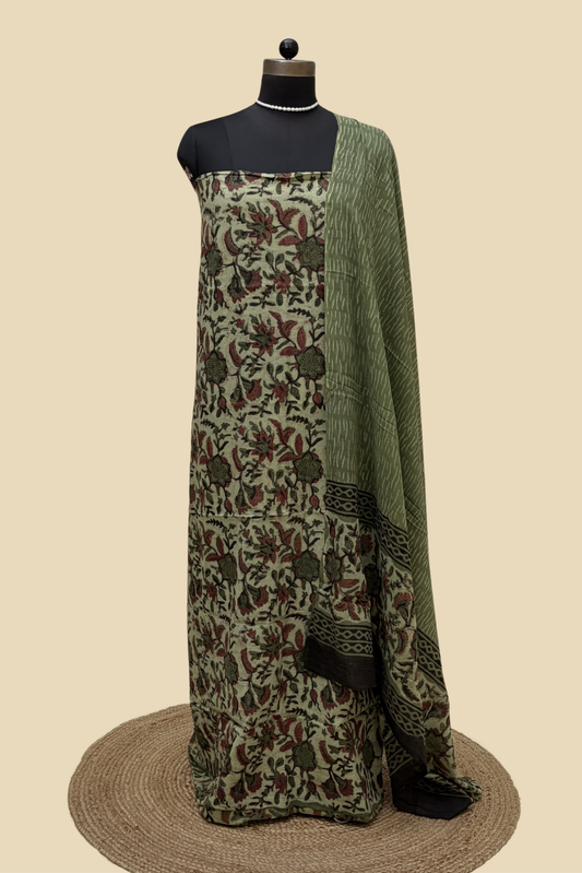 Cotton Ajrakh Suit