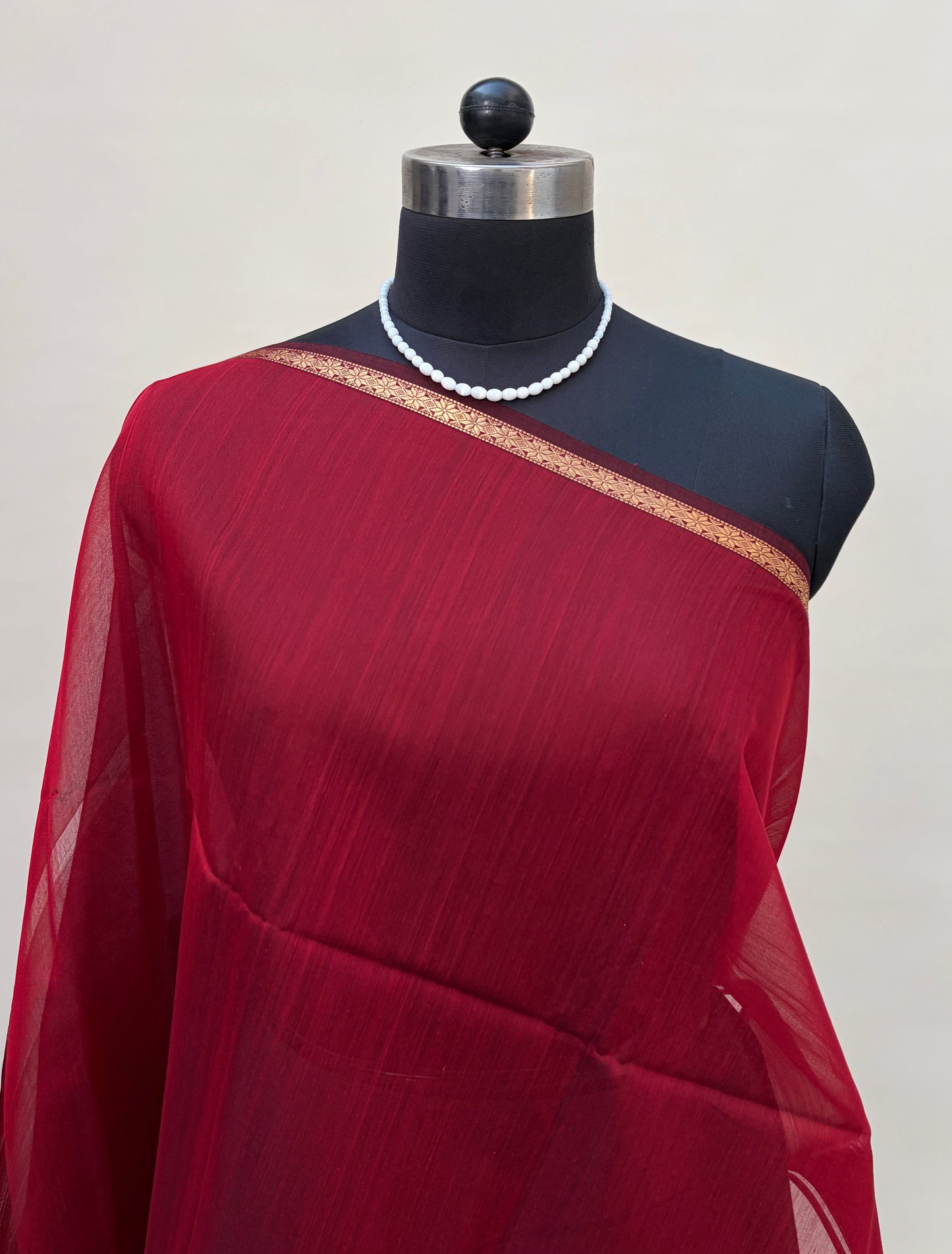Pravaala Maheshwari Saree