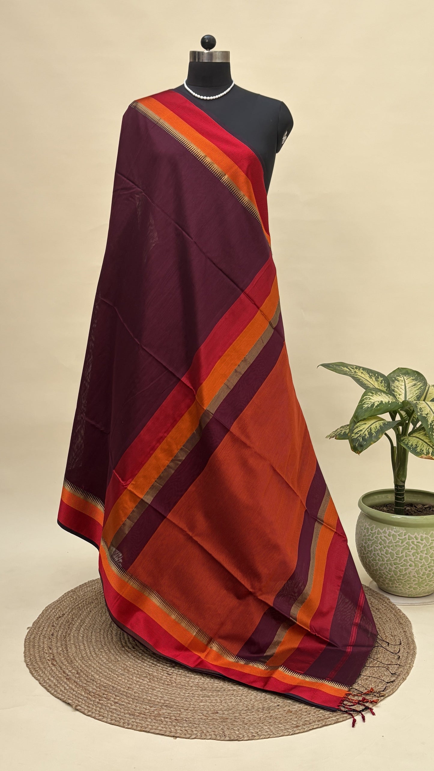 Rasmikā Maheshwari Saree | MAHW-EB8201