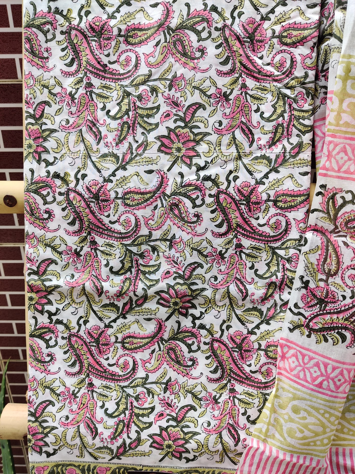 Pink HBP Cotton Suit with Mul Dupatta CMHB-0011