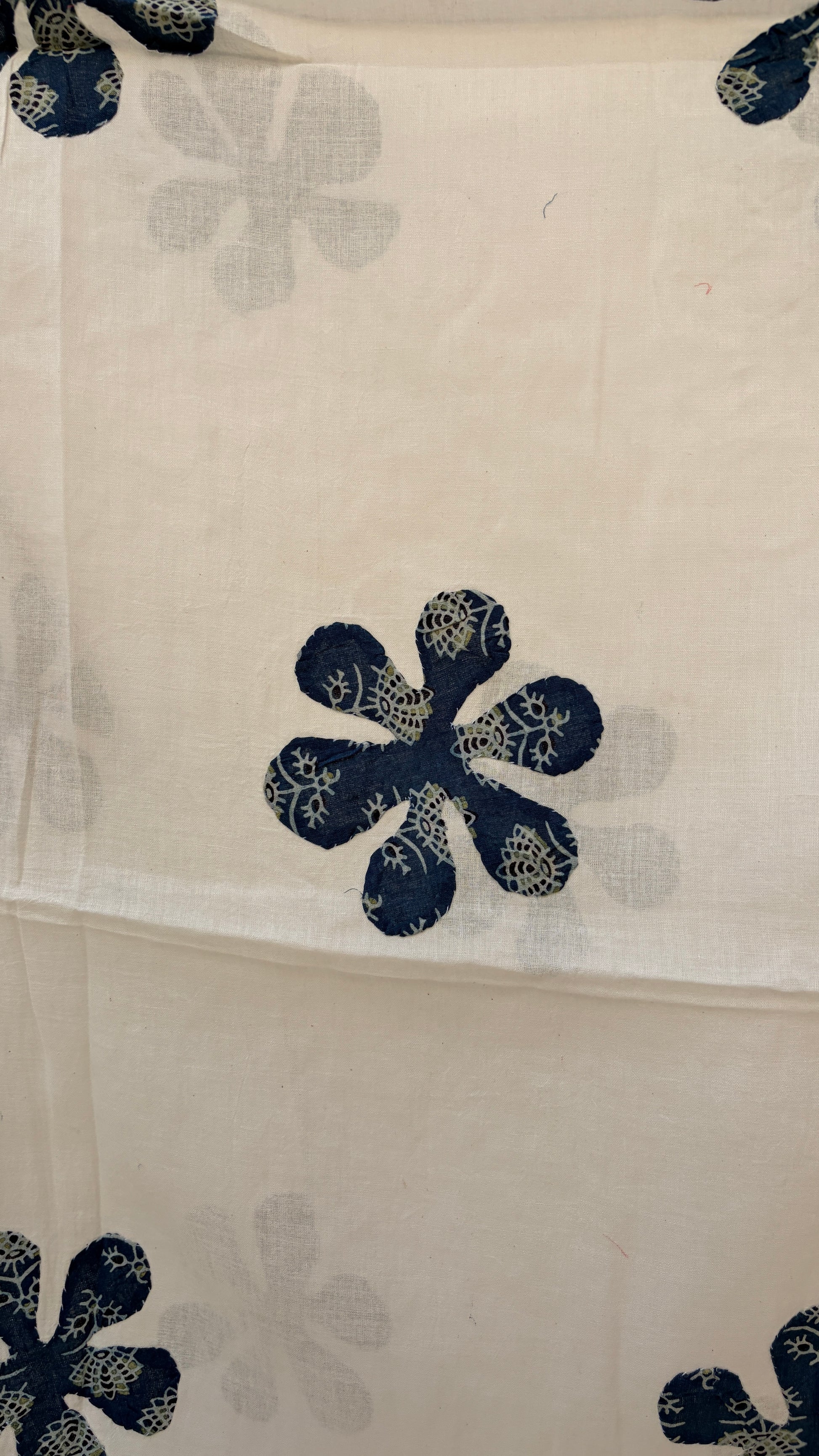 Indigo Cotton Ajrakh Suit