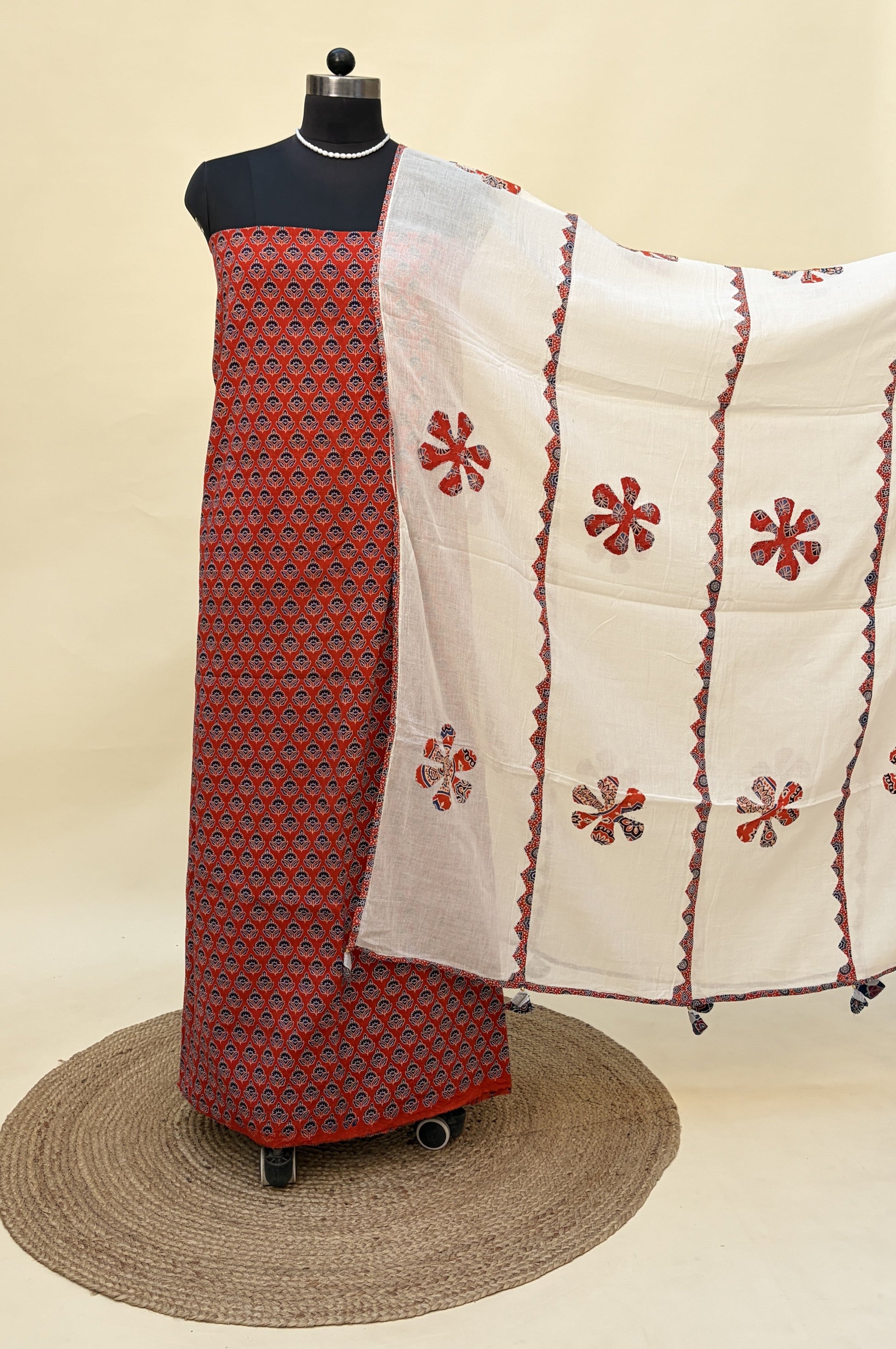 Cotton Ajrakh Suit