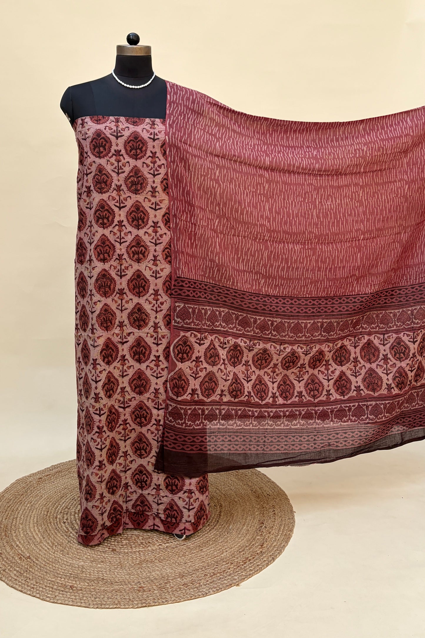 Cotton Ajrakh Suit