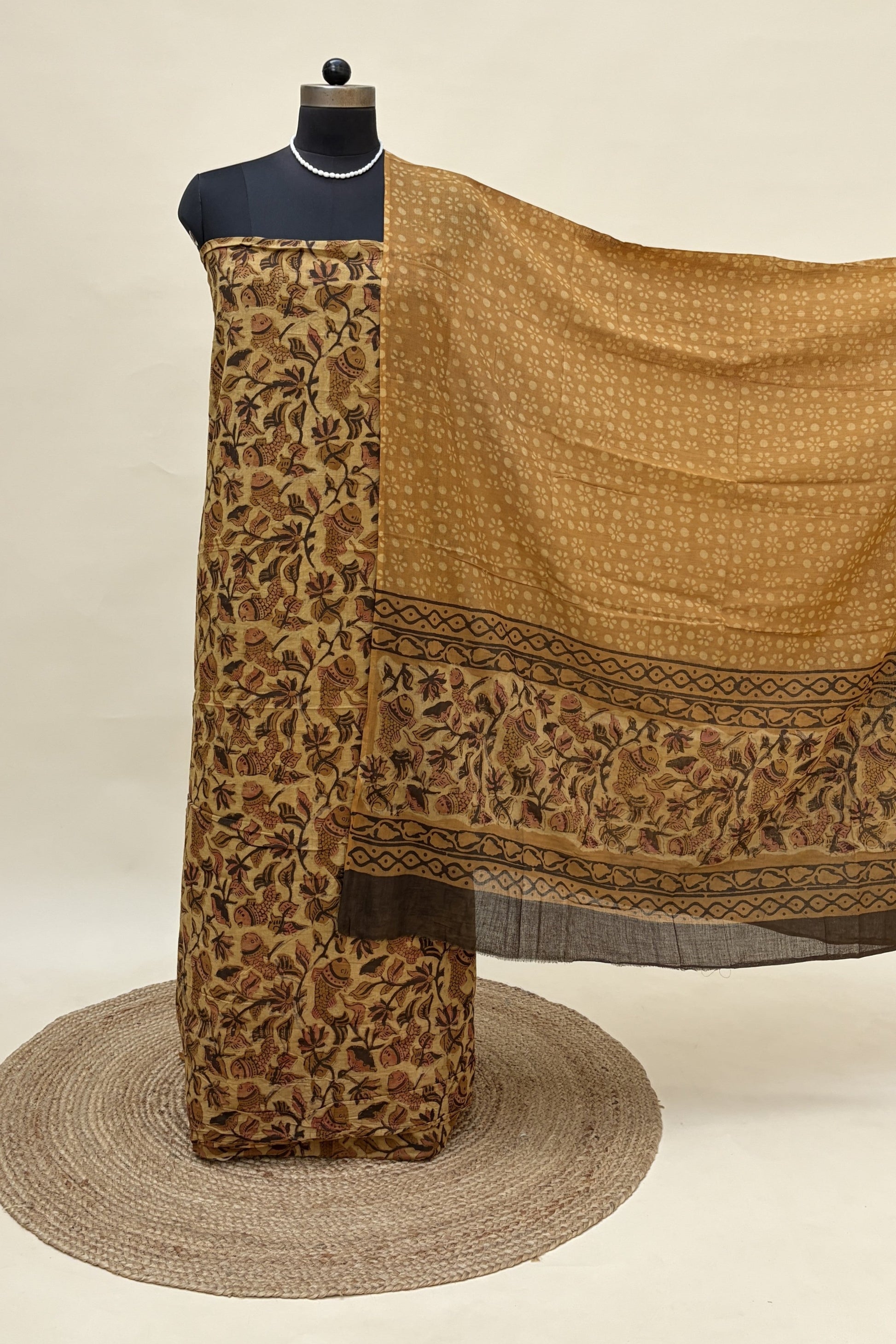 Cotton Ajrakh Suit