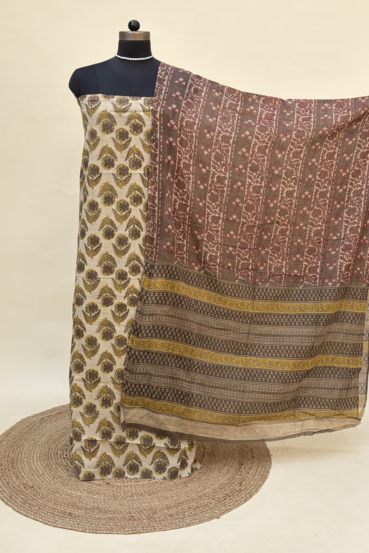 Cotton Ajrakh Suit