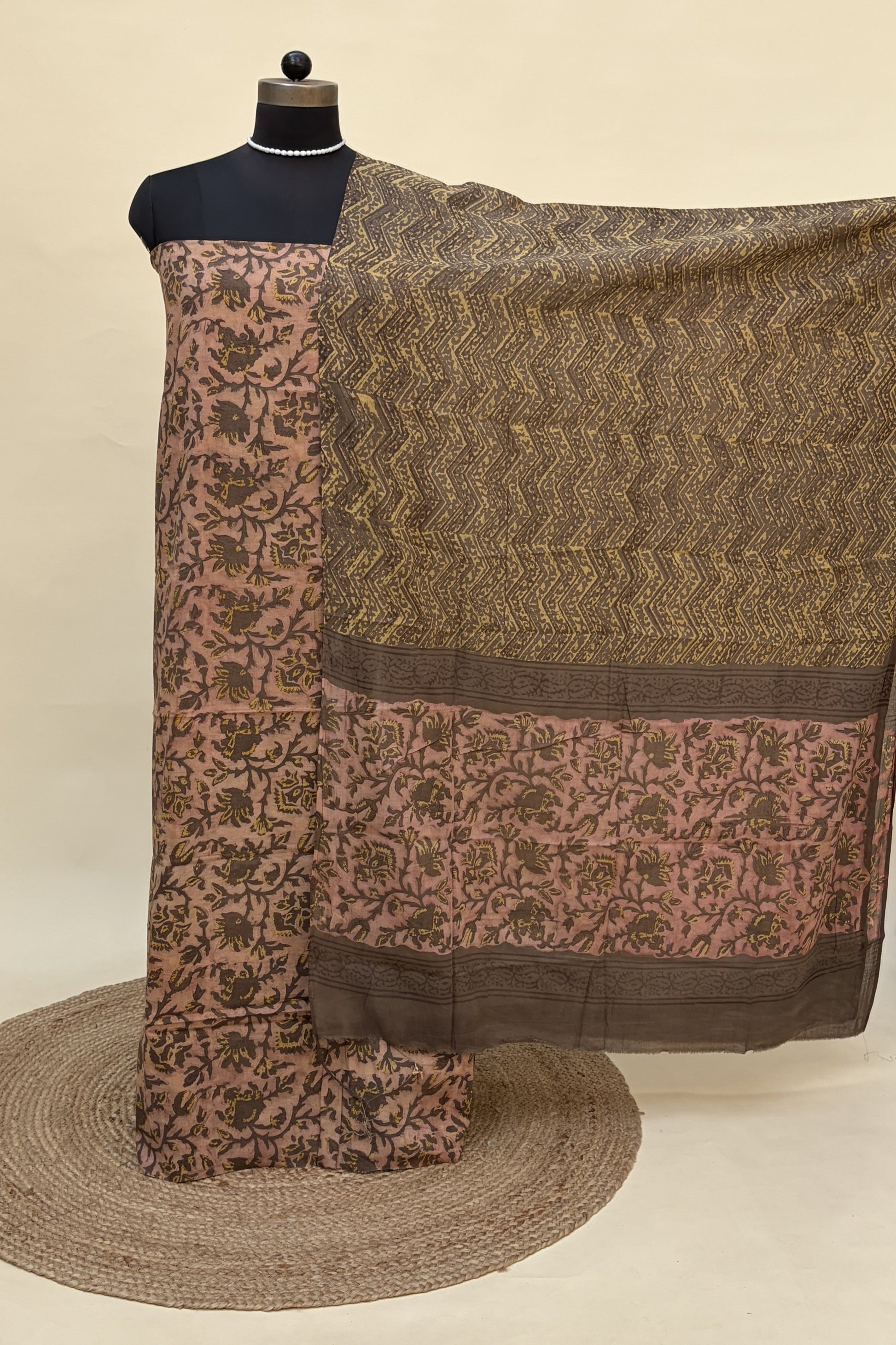 Cotton Ajrakh Suit