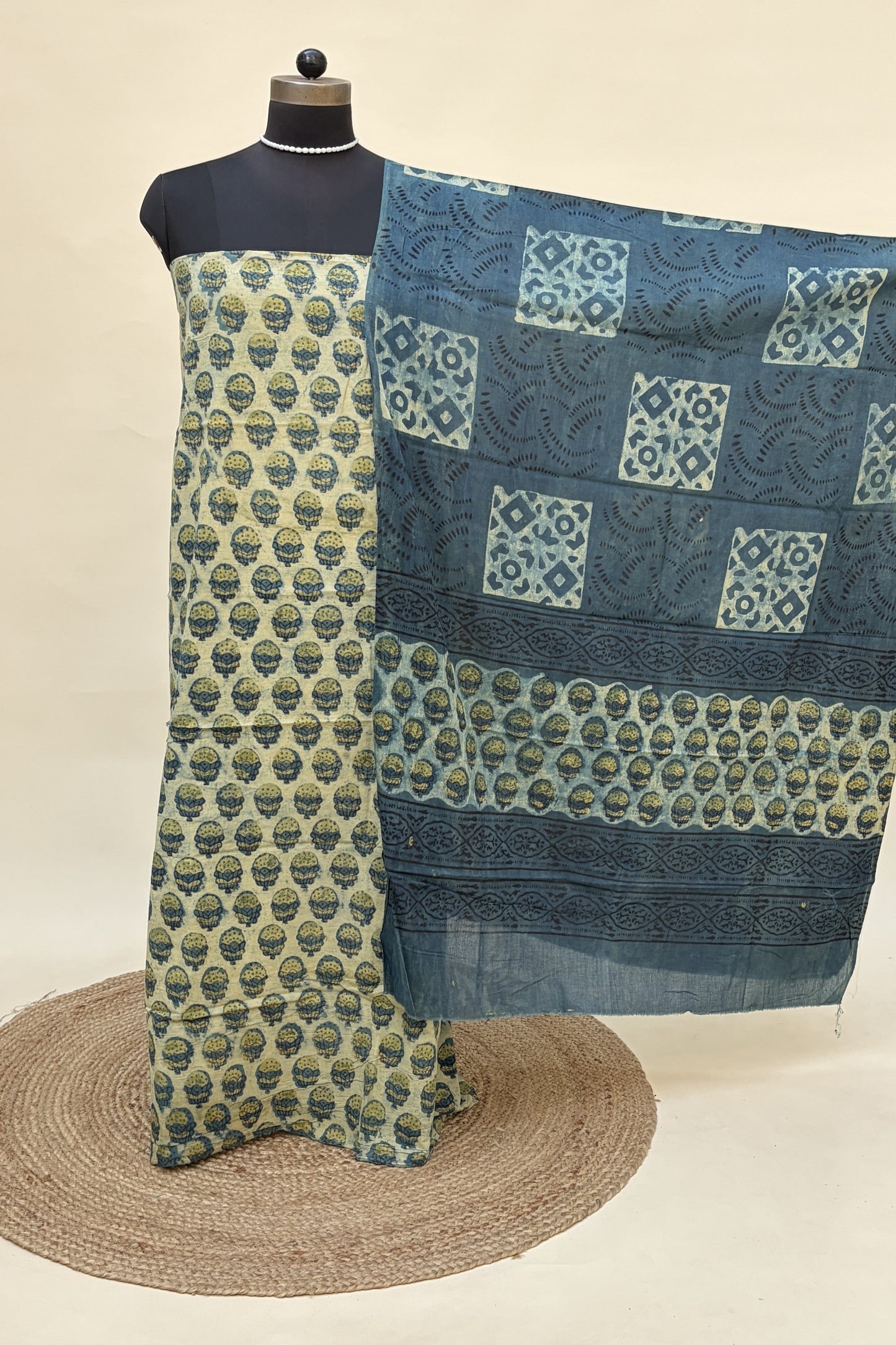 Cotton Ajrakh Suit