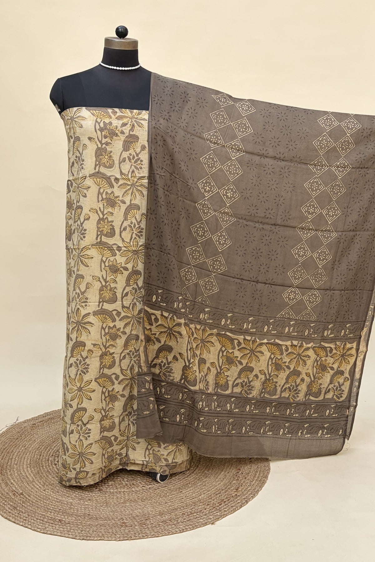 Cotton Ajrakh Suit
