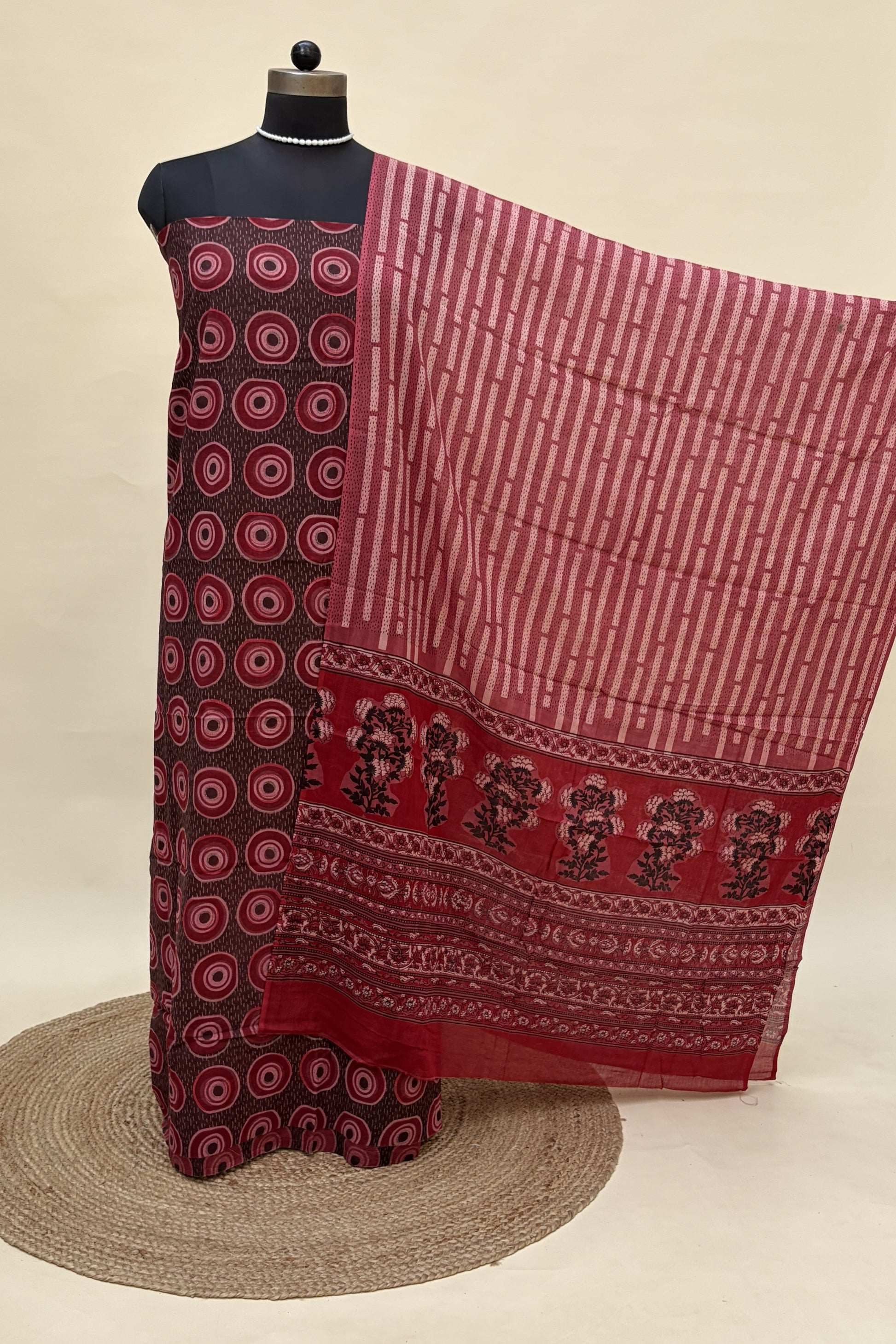 Cotton Ajrakh Suit
