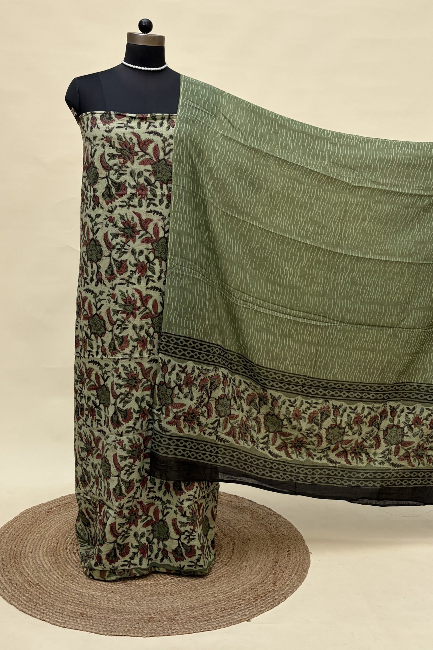 Cotton Ajrakh Suit