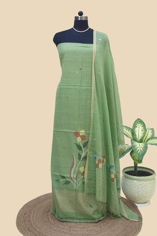 Mul Cotton Jamdani Suit
